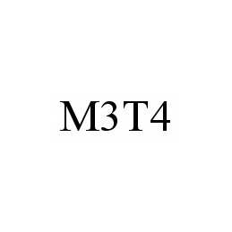 Trademark Logo M3T4