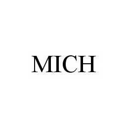 Trademark Logo MICH