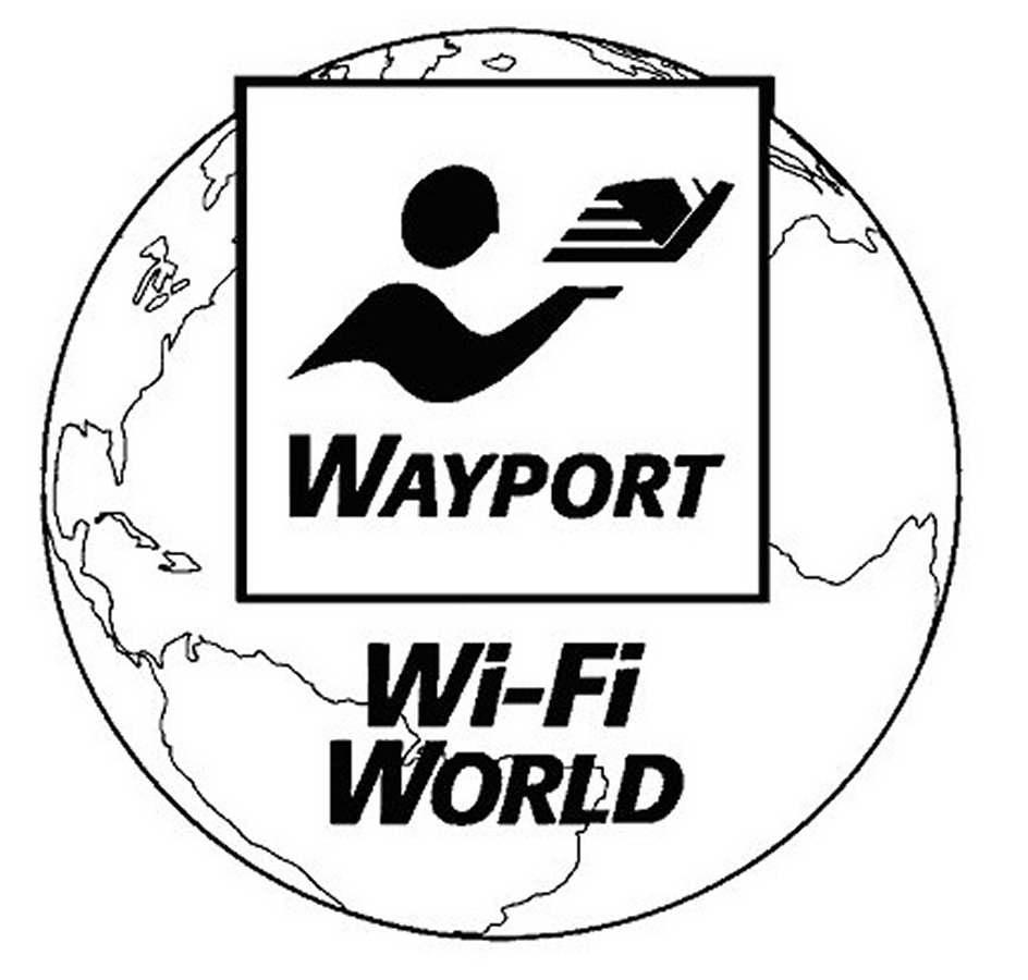 Trademark Logo WAYPORT WI-FI WORLD