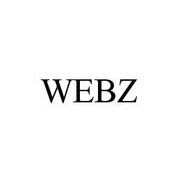 Trademark Logo WEBZ