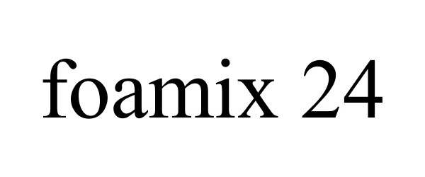 Trademark Logo FOAMIX 24