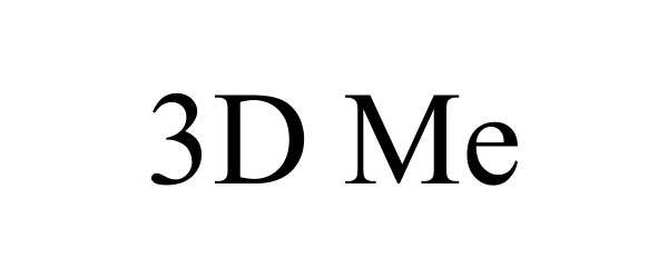 Trademark Logo 3D ME