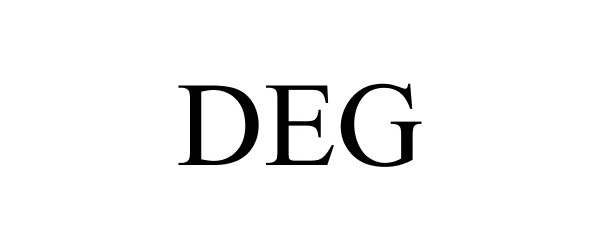 Trademark Logo DEG