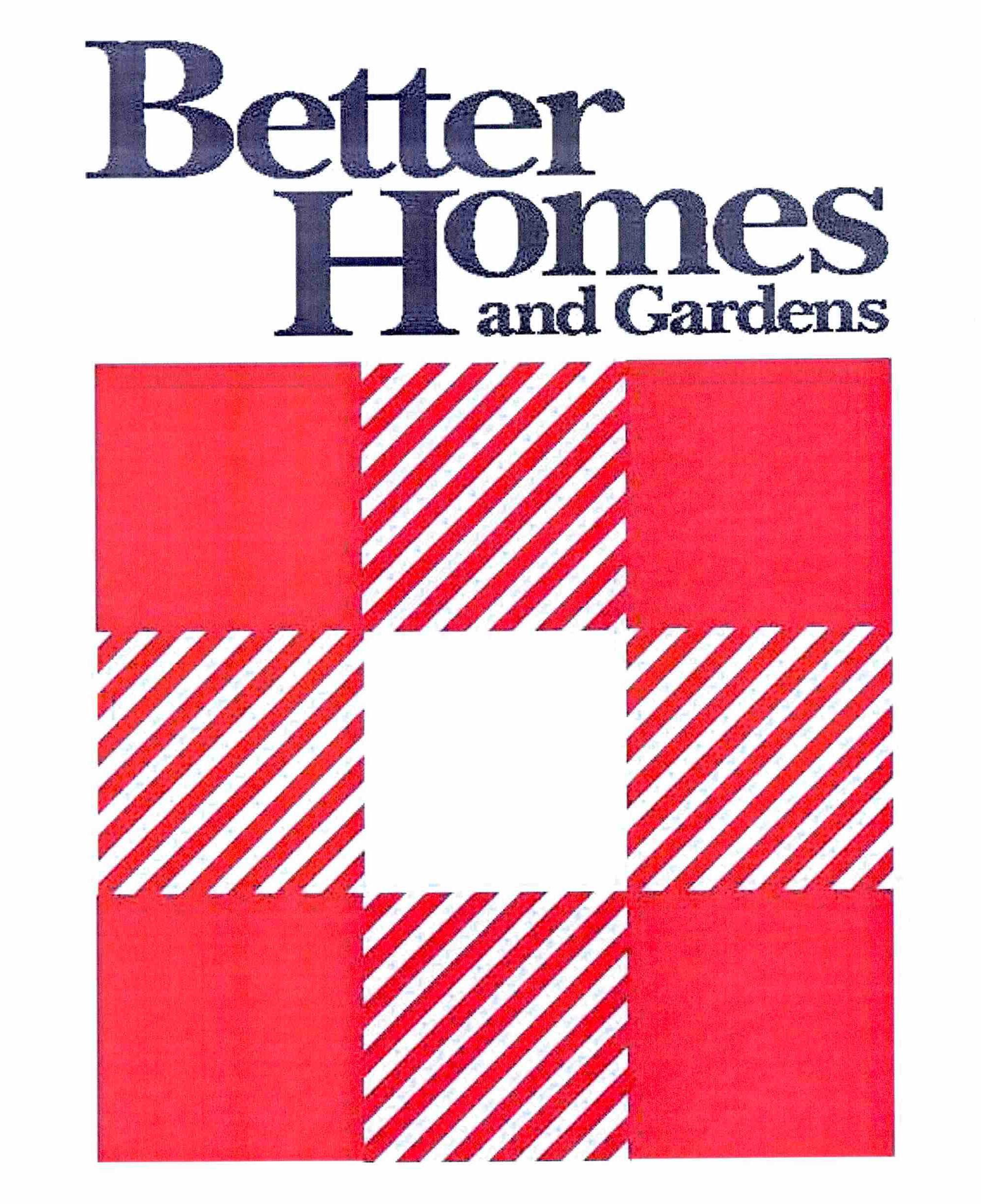 Trademark Logo BETTER HOMES AND GARDENS