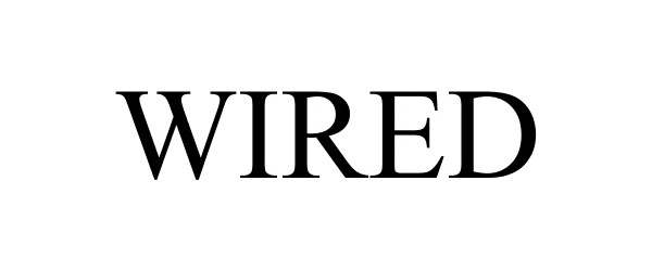 Trademark Logo WIRED