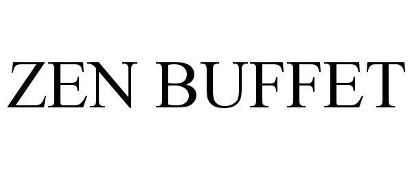 Trademark Logo ZEN BUFFET