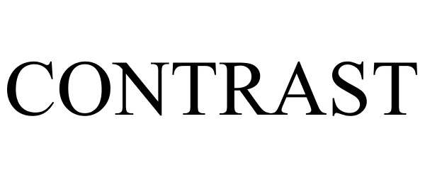 Trademark Logo CONTRAST
