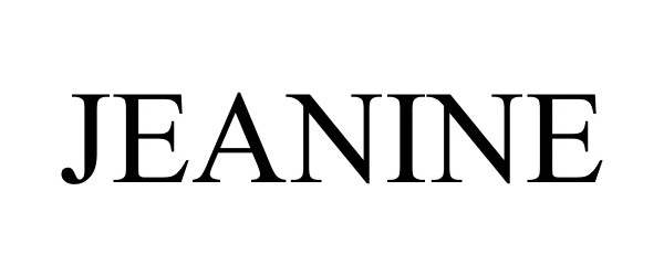 Trademark Logo JEANINE
