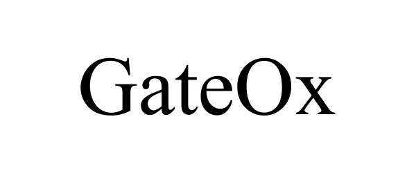 Trademark Logo GATEOX