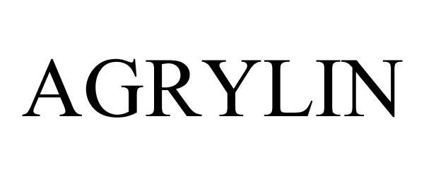 Trademark Logo AGRYLIN