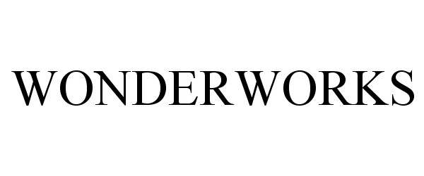 Trademark Logo WONDERWORKS