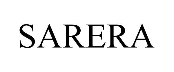 Trademark Logo SARERA