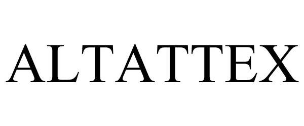 Trademark Logo ALTATTEX