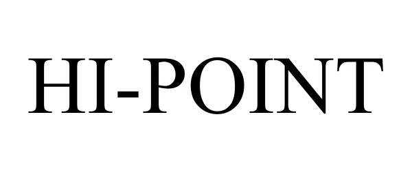 Trademark Logo HI-POINT