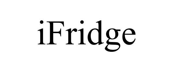 Trademark Logo IFRIDGE