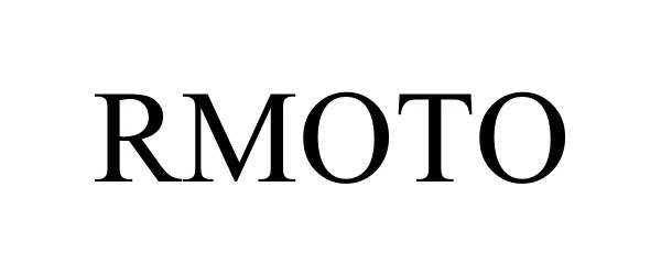 Trademark Logo RMOTO