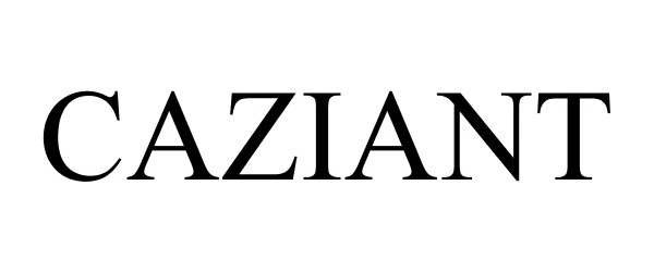Trademark Logo CAZIANT
