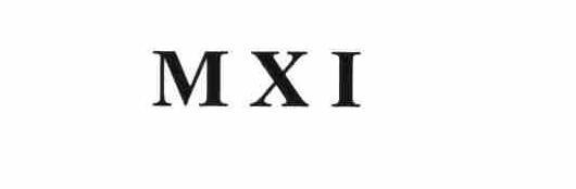 Trademark Logo M X I