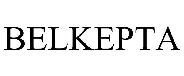 Trademark Logo BELKEPTA