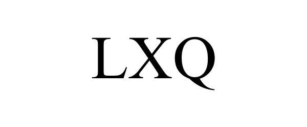 Trademark Logo LXQ