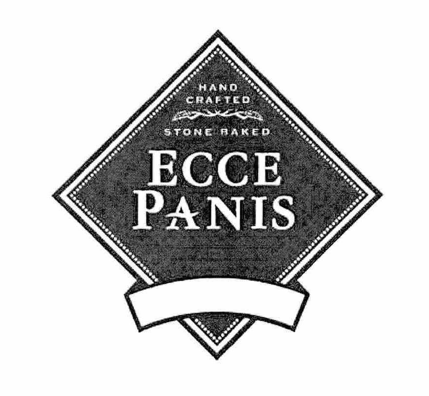 HAND CRAFTED STONE BAKED ECCE PANIS