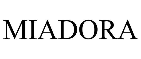 Trademark Logo MIADORA