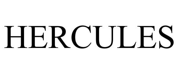 Trademark Logo HERCULES