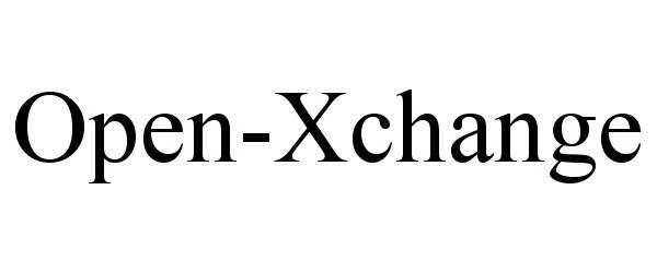 Trademark Logo OPEN-XCHANGE