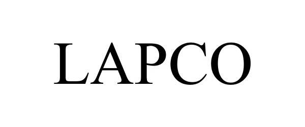 Trademark Logo LAPCO