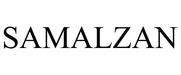 Trademark Logo SAMALZAN