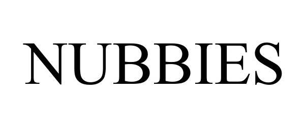 Trademark Logo NUBBIES