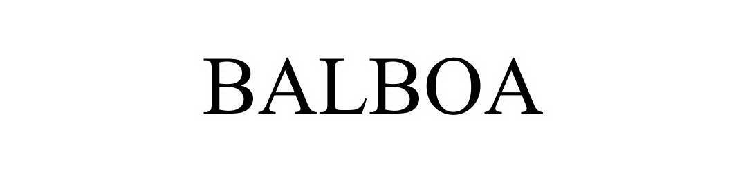 Trademark Logo BALBOA