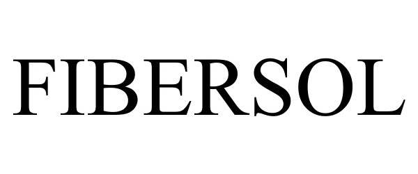 Trademark Logo FIBERSOL