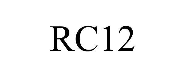 Trademark Logo RC12
