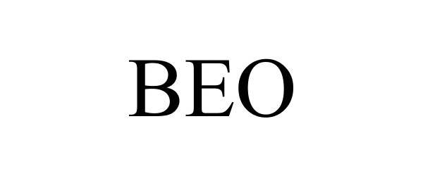 Trademark Logo BEO