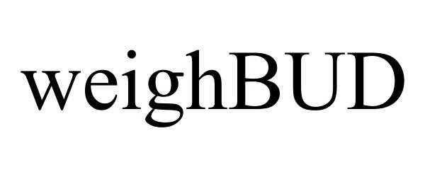 Trademark Logo WEIGHBUD