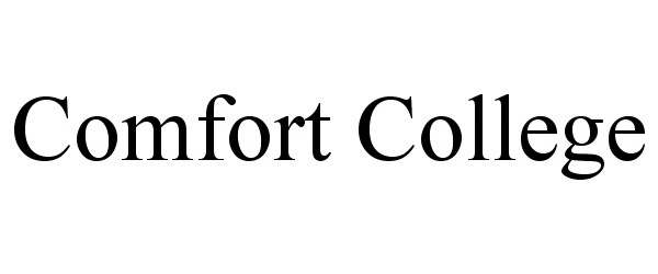  COMFORT COLLEGE