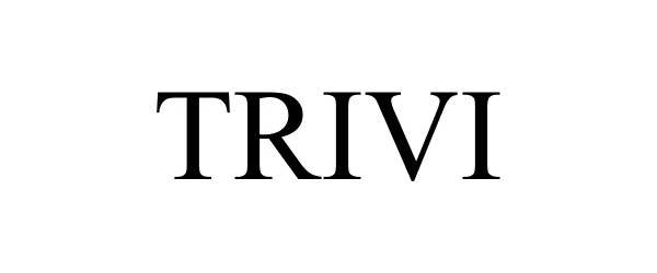 Trademark Logo TRIVI