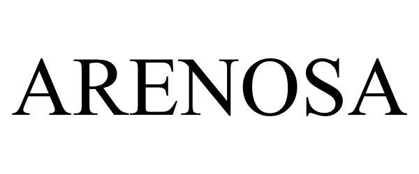 Trademark Logo ARENOSA