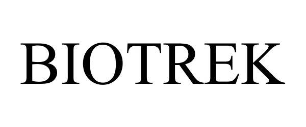Trademark Logo BIOTREK