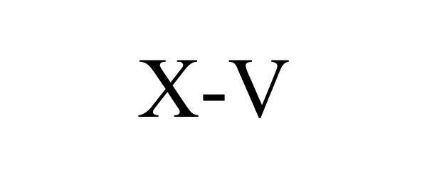  X-V