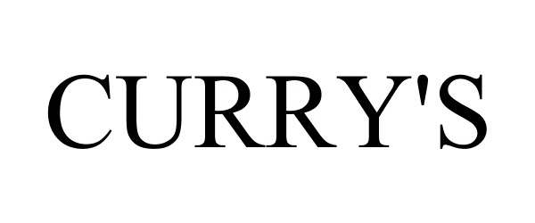 Trademark Logo CURRY'S