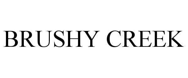 Trademark Logo BRUSHY CREEK