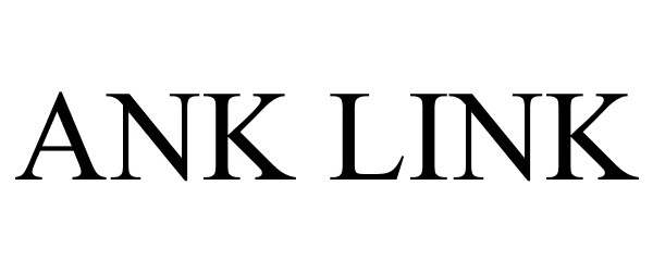 Trademark Logo ANK LINK