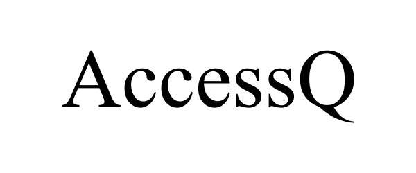 Trademark Logo ACCESSQ