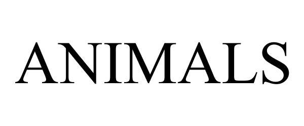 Trademark Logo ANIMALS