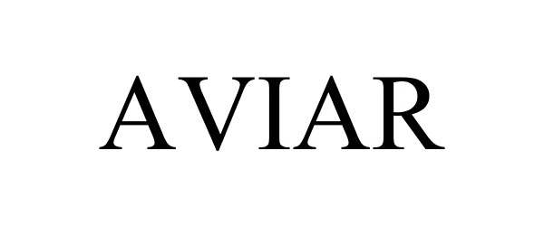 Trademark Logo AVIAR