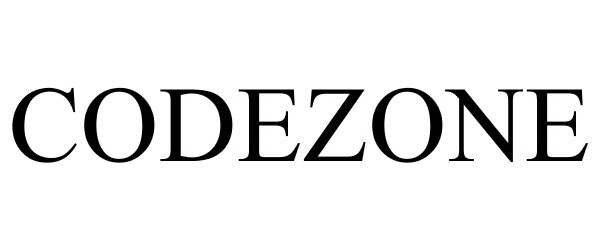 Trademark Logo CODEZONE