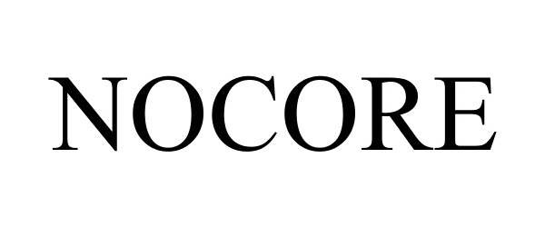 Trademark Logo NOCORE
