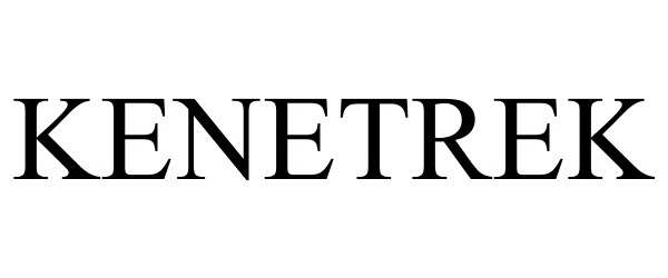 Trademark Logo KENETREK